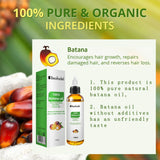 Batana Oil Hair Growth for Men Women Fast Growing Products Essential Oils Ginger Anti Hair Loss Scalp Treatment Hair Care 120ml