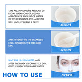 100g Hyaluronic Acid Mask Powder + Spoon Hydrating Smoothing Brighten Nourish Reduced Wrinkles Repairing Skin Barrier Face Mask