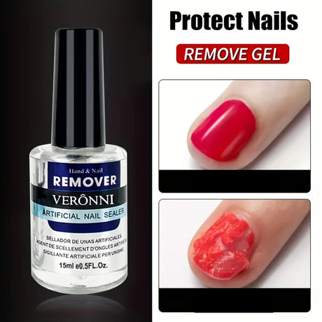 Crack-Free Nail Glue Remover, Non-Damaging Cuticle Oil, Acetone-Free Nail Polish Remover for Light Relax Nails