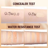 Waterproof Matte Concealer Cream Lightweight Foundation Makeup Base Full Coverage For Face And Dark Circles