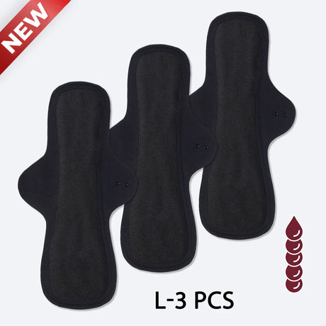 Reusable Menstrual Pads Women Large Washable Seamless Sanitary Napkin Thin No-slip Reusable Sanitary Towel Absorbent Pad Panties