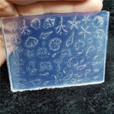 1pc Butterfly Sweater Snowflake 3D Acrylic Mold  Photo Frame  Silicone  Nail Art   Nails DIY  Nail Art Templates Nails  Mold