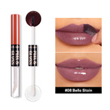 HANDAIYAN Matte Peel-Off Lip Stain Waterproof Transfer-Proof & Moisturizing 2-in-1 | Long-Lasting Lip Gloss & Lipstick