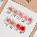 MIANEL 10ML Pure Desire Blush Jelly Gel Nail Polish 2026 New Ice Clear Nude Clear Nail Polish Pink Nails 1-9pcs