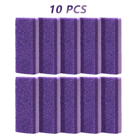 LULAA 1/10Pcs Foot Scrub Stone Double-Sided Pedicure Stone Foot Scrub Sponge for Removing Calluses and Dead Skin from The Feet