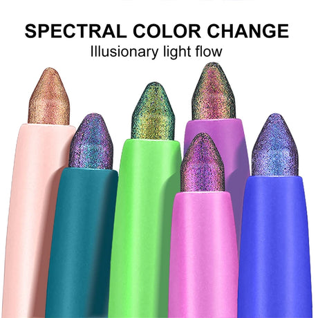 Color-Changing Eyeshadow Stick Multi Chrome Eyeliner Waterproof