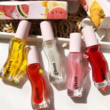 INS Popular Gisou Honey Watermelon Long-lasting Moisturizing Lip Balm Lip Oil Care For Lips Plumping Exfoliating Gloss Oil Care