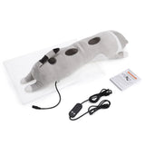Cute Cat Electric Heating Pad for Period Cramps Soft Plush Stuffed Animal Design Portable USB Powered Heat Pad Gifts for Women
