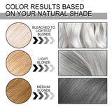 Semi-permanent Silver Gray Hair Dye Natural Hair Dye Cream.Washable Treatment All Day Hold Dye DIY Hairstyle For Party,Cosplay