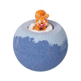 Kids Bath Bombs with Surprise Inside, Fizzy Spa Balls Gift Set with Animal Toys, Educational, Fun Relaxing Holiday Gift for Kids