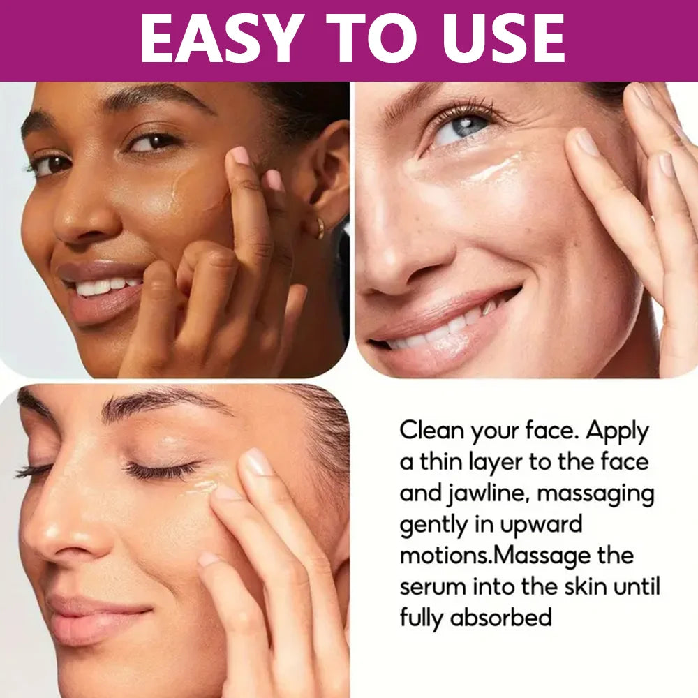SEYHZE Retinol & Collagen Essence Fluid with Peptides + Ceramides Aloe & Snow Lotus - Brightens Skin Tightens Pores Evens Tone -