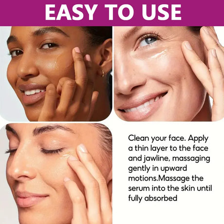SEYHZE Retinol & Collagen Essence Fluid with Peptides + Ceramides Aloe & Snow Lotus - Brightens Skin Tightens Pores Evens Tone -
