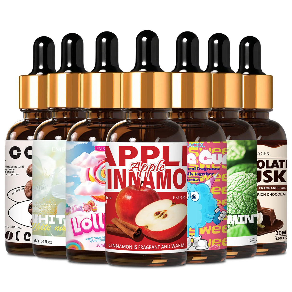 36 Type 30ml Essential Oil Long Lasting Fragrance for Aromatherapy Relaxation Holiday Gifts For Friends