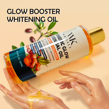 WK JALY Lightening Skin Care Kit for Dark, Black, Caramel Skin, Moisturizing, Acne and Spots Removal, Even Skin Tone for Women