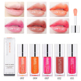 3pcs Moisturizing Plumping Lip Glow Oil Tinted Lip Plumper Serum Reduce Lip Lines Lip Coat Primer For Lipstick Daily Party Gift Lip Care Makeup