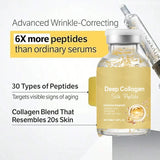 Silk Peptide Ampoule | Anti-Aging Serum with Collagen & 30 Peptide Complex for Intensive Lifting, Skin Tightening & Firming