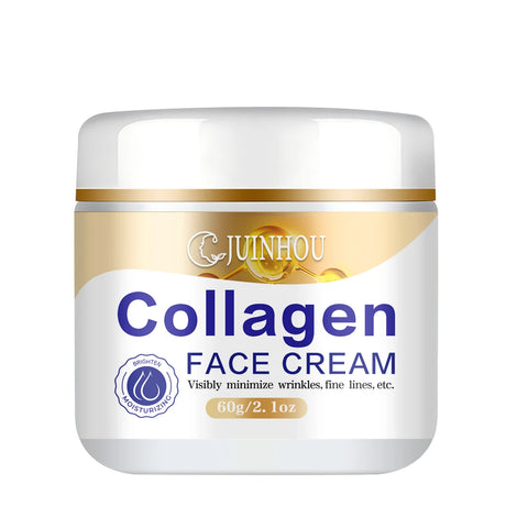 JUINHOU Collagen Retinol Face Cream Moisturizer Brighten Skin Elasticity Improving Soothing Face Skin Suitable for Daily Skincar