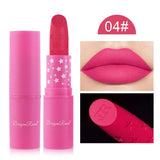 Nude Pink Lipstick Stick Waterproof Sexy Rose Red Velvet Matte Lipstick Lasting Non-stick Cup Lip Gloss Lips Makeup Cosmetics