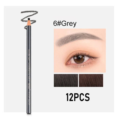 Waterproof Eyebrows Pencil Microblading Peel Off Pull Roll Paper Eyebrow Pencil Set Permanent Makeup Dermatograph Pencil