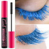 9 Color Mascara Thick Curl Waterproof  Natural Eyelash  Long Lasting Blue White Green Pink Black Eye Makeup Korean cosmetics