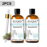 EUQEE 3.38FI.Oz. Aromatherapy Essential Oil For Reed Diffuser Humidifier-100ml Vanilla Lavender Cinnamon Lemon Essential Oils