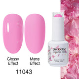 Clou Beaute Gel Nail Polish Neon Brown Royal Blue Red Green Pastal Nude Nail Art Varnishes Gel Lacquer Top Coat UV Gel Nail