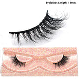 Half Lashes Short Mink Eyelashes Fluffy Soft False Eyelashes Wispy Cross Strip Eye Lashes Natural Mink Eyelash Extension Makeup