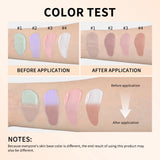 Waterproof Color Changing Liquid Foundation Centella Korean High Coverage Foundation Cream For Face Base Makeup
