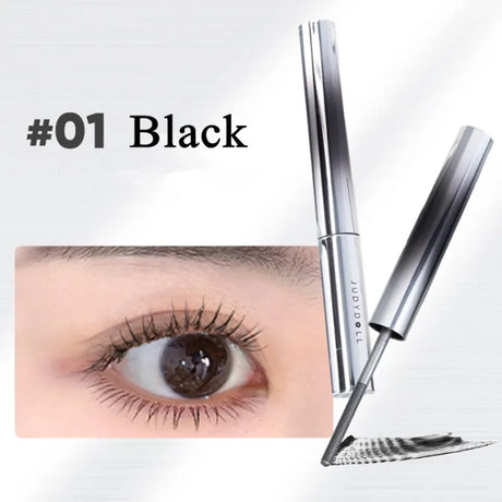 Judydoll Lashes Mascara Waterproof Silk Fiber Mascara Black Long Curling Eyelash Extensions Sexy Eyes Makeup Cosmetics