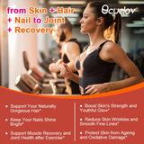 Biotin 10000 mcg - Hair Skin Nails Vitamins for Women & Men, Supports Hair Growth, Glowing Skin & Strong Nails, Metabolism