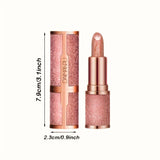 Rose smoke powder, bright starry sky, glossy velvet texture, durable, make your lips shiny, waterproof, anti-fouling.