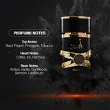 Perfumes Asad for Unisex Eau De Parfum Spray, 3.4 oz – Vanilla, Oriental, Spicy, Refreshing Oud and Musk Fragrances