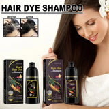 100ml Black Hair Shampoo 3 In1 Hair Dye Shampoo Repairing and Softening Shampoo Moisturizing Cleaning Hair Care for Women Men
