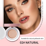 OCHEAL CC Cream Cushion Foundation Cream Long Lasting Moisturizing Concealer Foundation BB Cream For Face Makeup Concelear