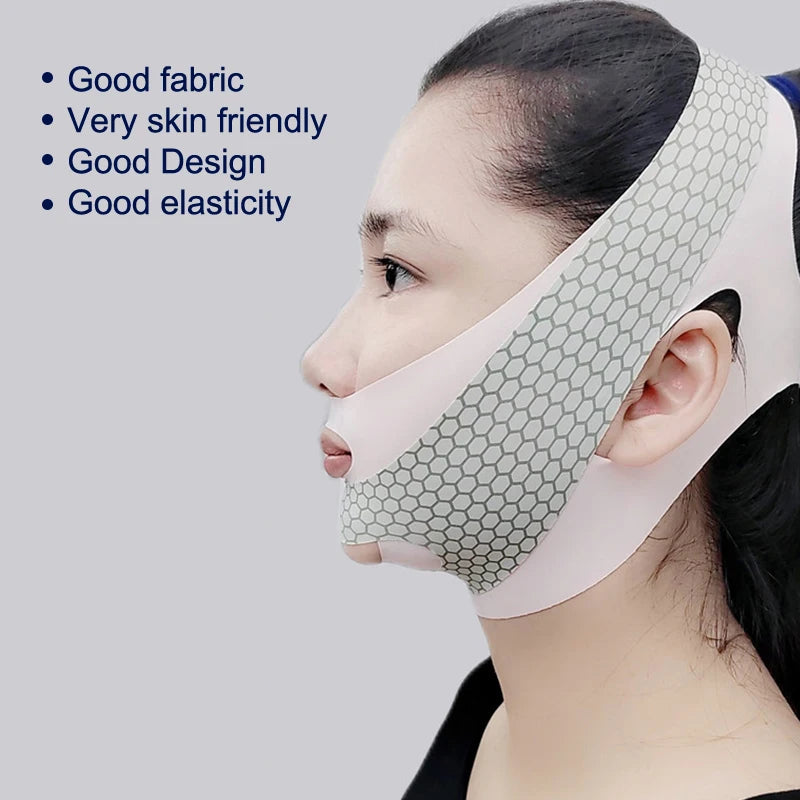 1pc Face-Lift With Sleep Faces V Shaper Facial Slimming Bandage Relaxation Shape Lift Reduce Double Chin Face Thining Band