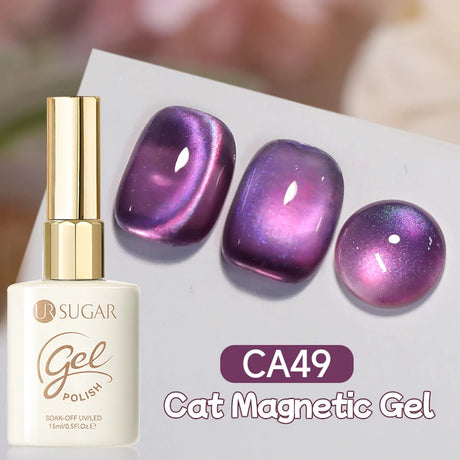 UR SUGAR 15ml Cat Magnetic Gel Nail Polish 30 Colors Semi Permanent Magnetic Gel UV/LED Soak Off Painting Vanrish Design