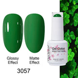 Clou Beaute Gel Nail Polish Neon Brown Royal Blue Red Green Pastal Nude Nail Art Varnishes Gel Lacquer Top Coat UV Gel Nail