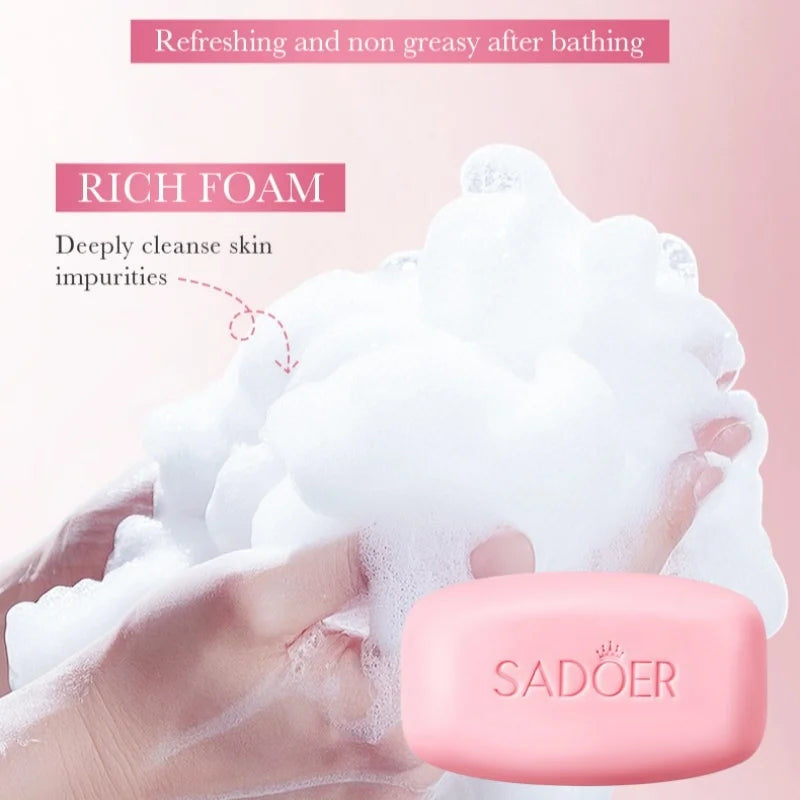 100g Milk-Based Handmade Soap, Easy to Rinse Off, Deeply Cleanses Skin Impurities, Provides a Refreshing Oil-Control Effect, Leaving Skin Clean, Smooth, and Not Dry. Long-Lasting Pleasant Fragrance - Home Care.