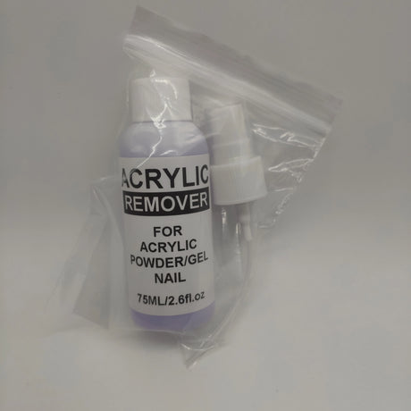 75ml Professional Acrylic Remover Liquid Nail Polish Remover Gel Remover