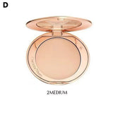 Soft Focus Pressed Powder Long Lasting Oil Control Setting Powder for Women Matte Texture Face Foundation Makeup Tool