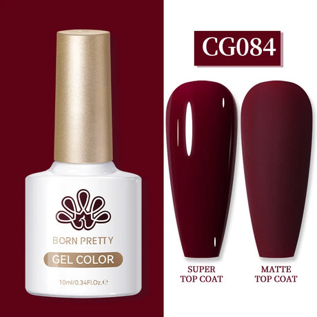 BORN PRETTY 10ML Nail Gel Polish Soak Off UV LED Semi Permanent Nail Salon Home Design French Nails Manicure Gel Nails