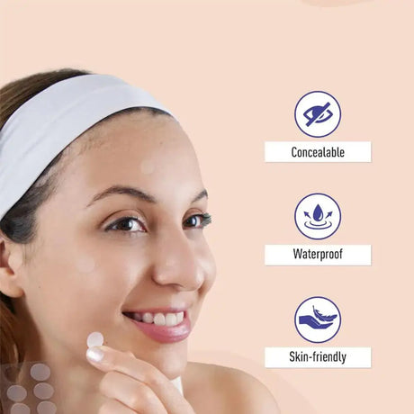 400/800/1200Pcs New Clear Pimple Patch Acne Absorbing Cover Patch Acne Dots Patches Moisturizes For Covering Zits And Blemishes