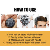 Jaysuing Hair Soap For Scalp Cleansing,Repair Damaged Hair Improve Hair Toughness and Promote Hair Growth Hair Shampoo Soap