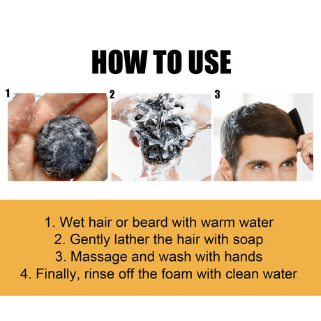 Jaysuing Hair Soap For Scalp Cleansing,Repair Damaged Hair Improve Hair Toughness and Promote Hair Growth Hair Shampoo Soap