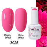 Clou Beaute Gel Nail Polish Neon Brown Royal Blue Red Green Pastal Nude Nail Art Varnishes Gel Lacquer Top Coat UV Gel Nail