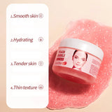 100g Peach Deep Cleansing Bubble Clay Facial Mask Remove Blackheads Oil Control Moisturizing Face Smooth Korean Skin Mud Masks