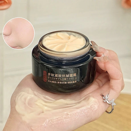 Polypeptide Anti-Wrinkle Firming Face Cream Deep Hydration Brighten Dull Skin  Minimize Fine Lines Moisturizing Day Night Cream