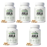Docteat Amla Fruit Extract Capsules Daily Energy Stress Balance Skin Vitality Support for Men and Women 60 Capsules