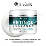Hyaluronic Acid Moisturizing Cream, Deep Moisturizing Skin, Increase Skin Elasticity, Easy to Absorb, Non-Greasy, Transparent