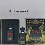 Clive Christian 50ml Amberwood Fresh Women Perfume Long Lasting Elegant Fragrance with Jasmine Rose Sandalwood Amber Musk